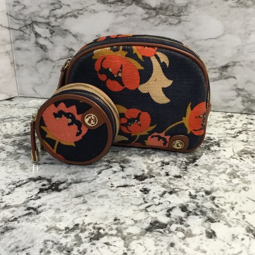 Spartina Daufuskie Island Cosmetic Case And Coin Case